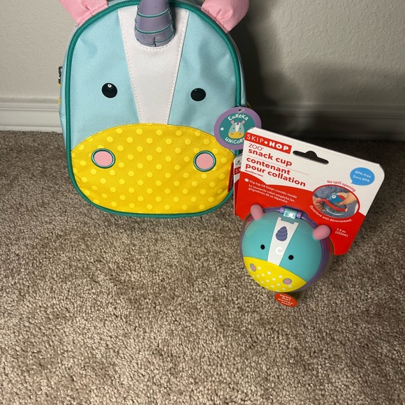New SkipHop Eureka backpacks Snack cup and insulated food jar bundle - Picture 15 of 16